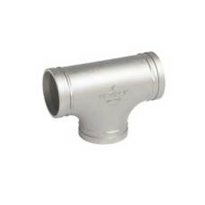 Elevation Equal Tee with Couplings